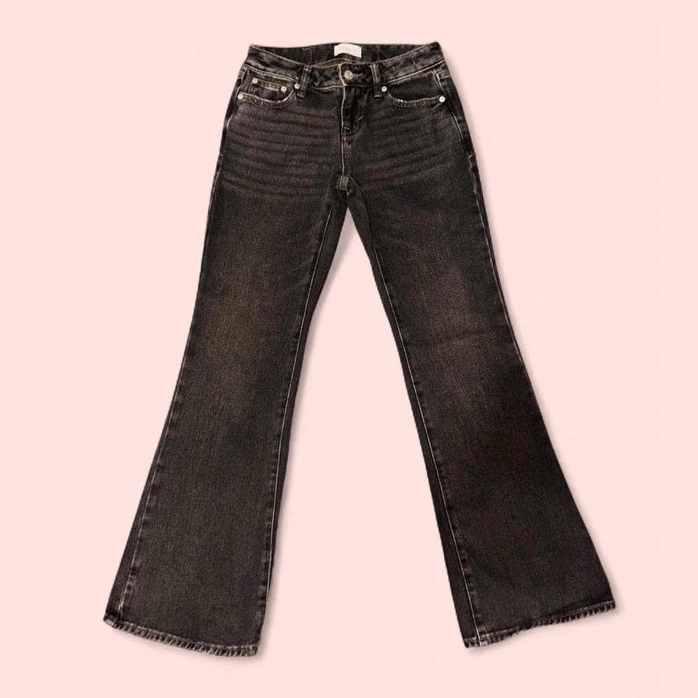 PacSun Brown Tint Jade Low Rise Bootcut Jeans